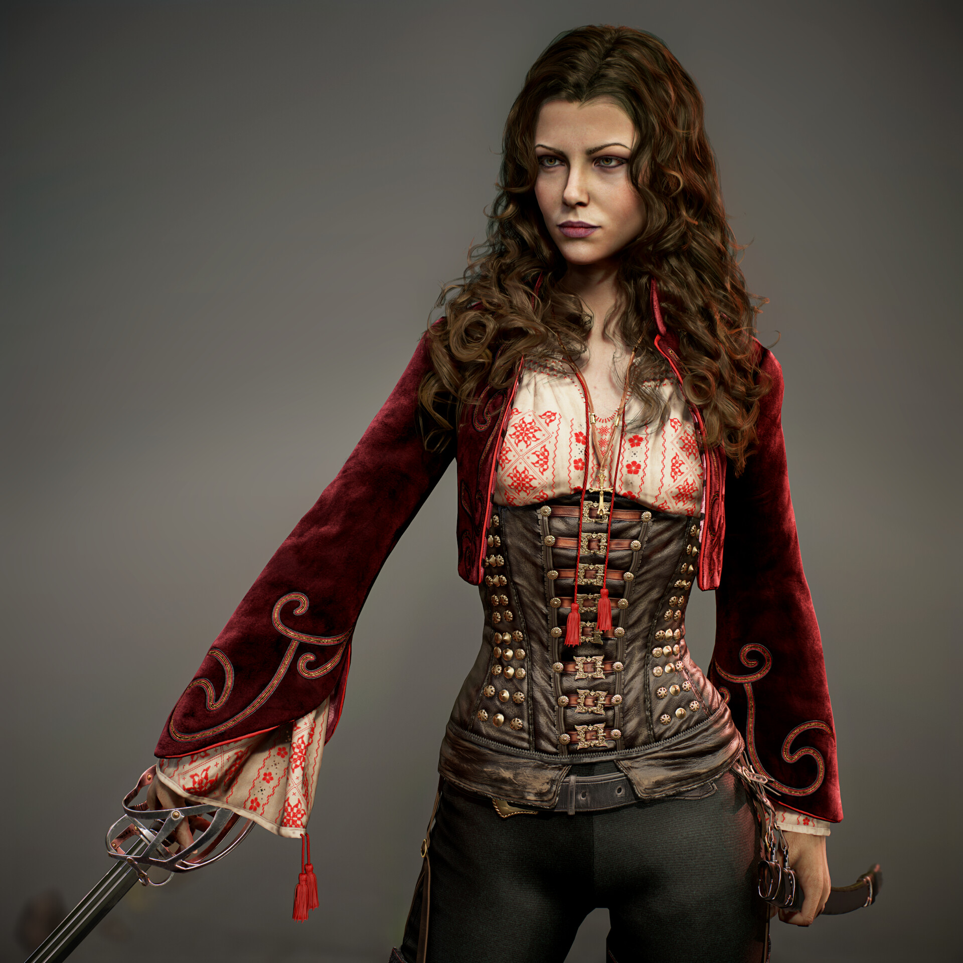 Anna Valerious from Van Helsing — polycount