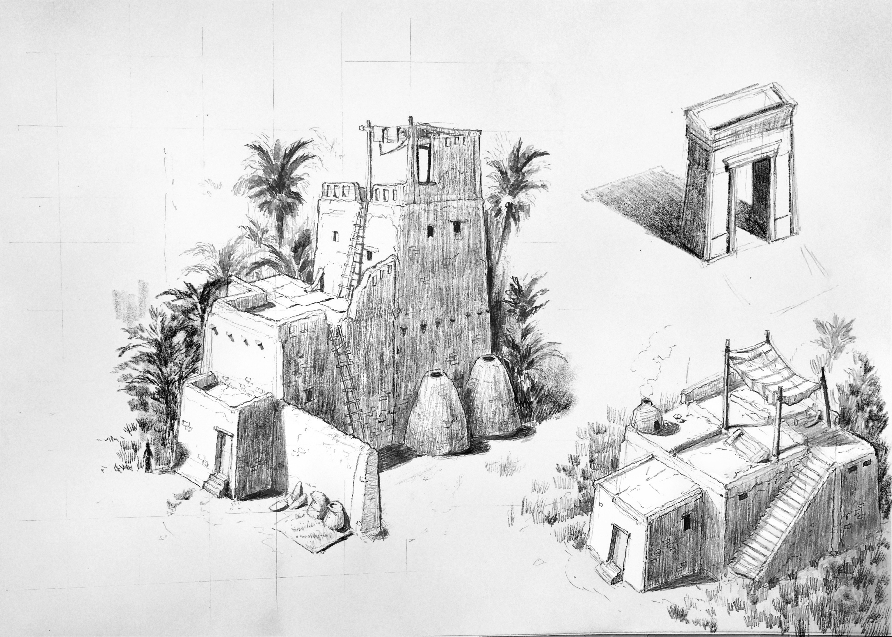 Egyptian houses
