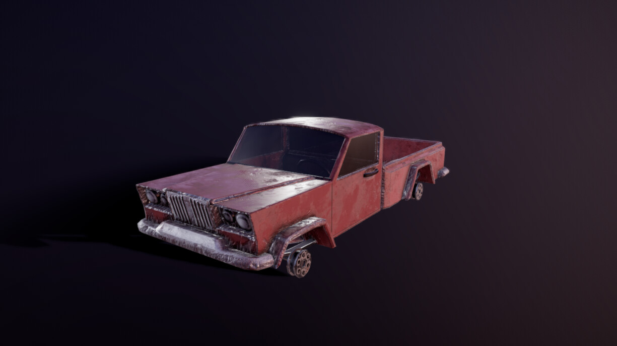 Deserted Jeep Gladiator