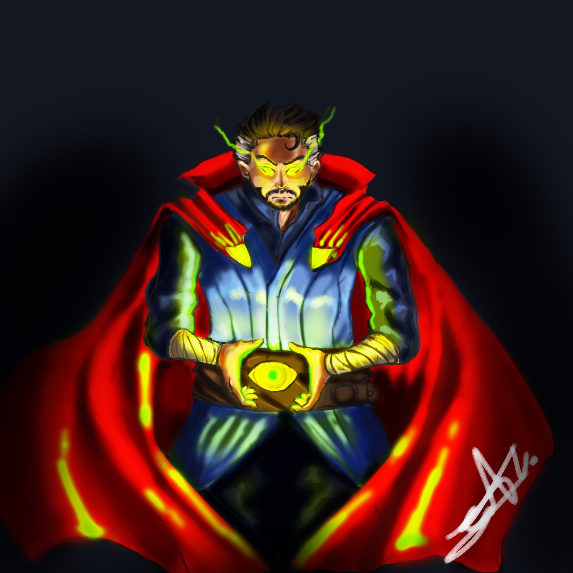 ArtStation - Dr Strange Fanart