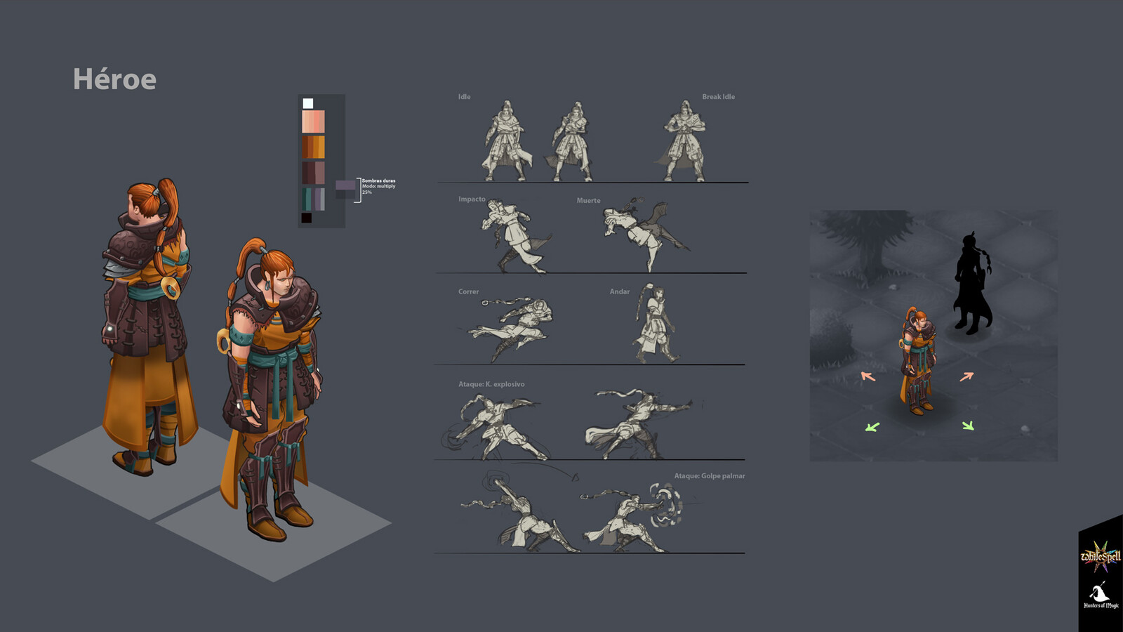 Isometric Hero. Guide for animator