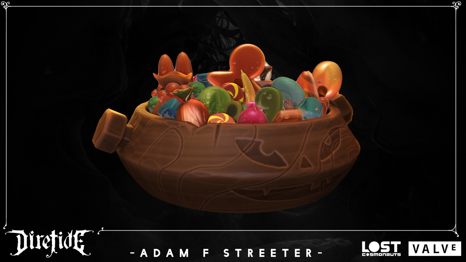 A lil candy dish! Concepted by Alfred Khamidullin.