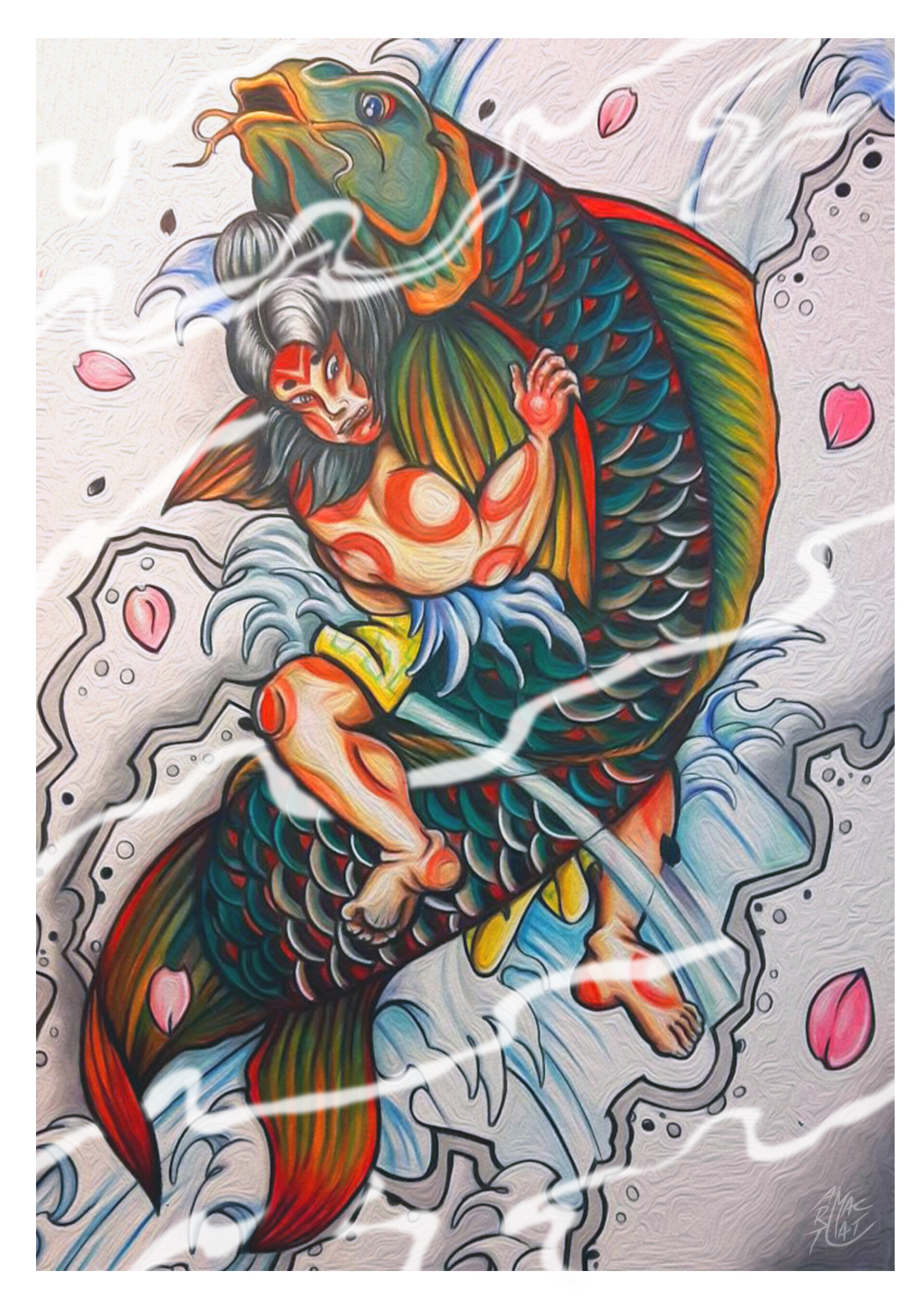 ArtStation - Kintaro no koi