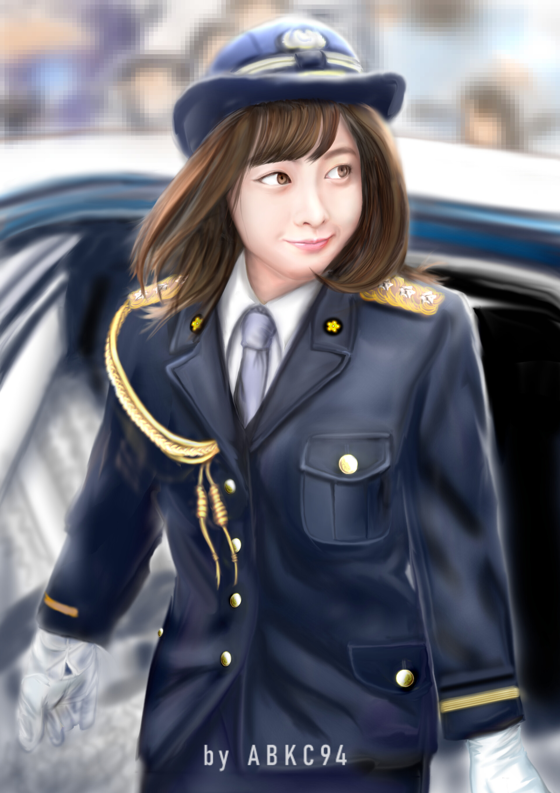 Artstation 橋本環奈 1日警察署長