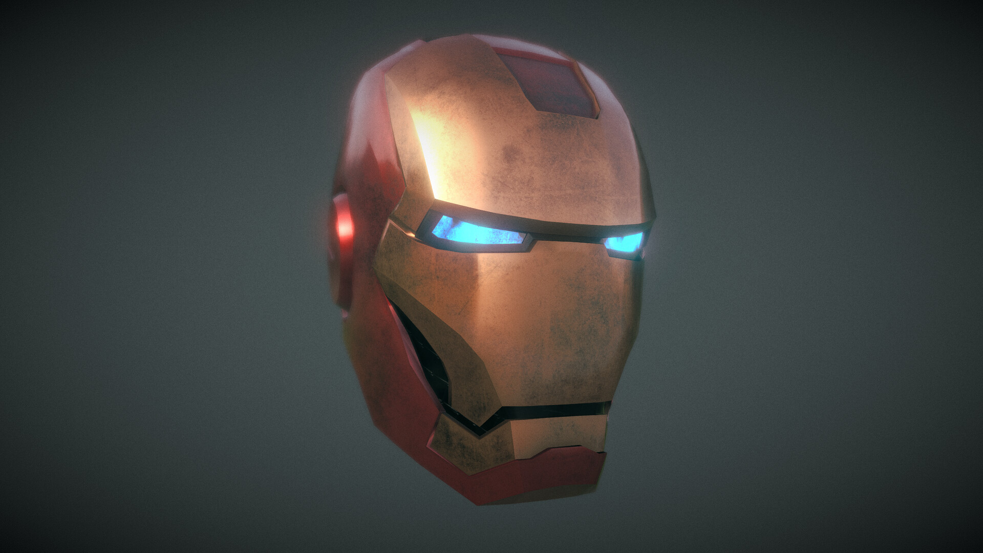 ArtStation - Iron Man Helmet