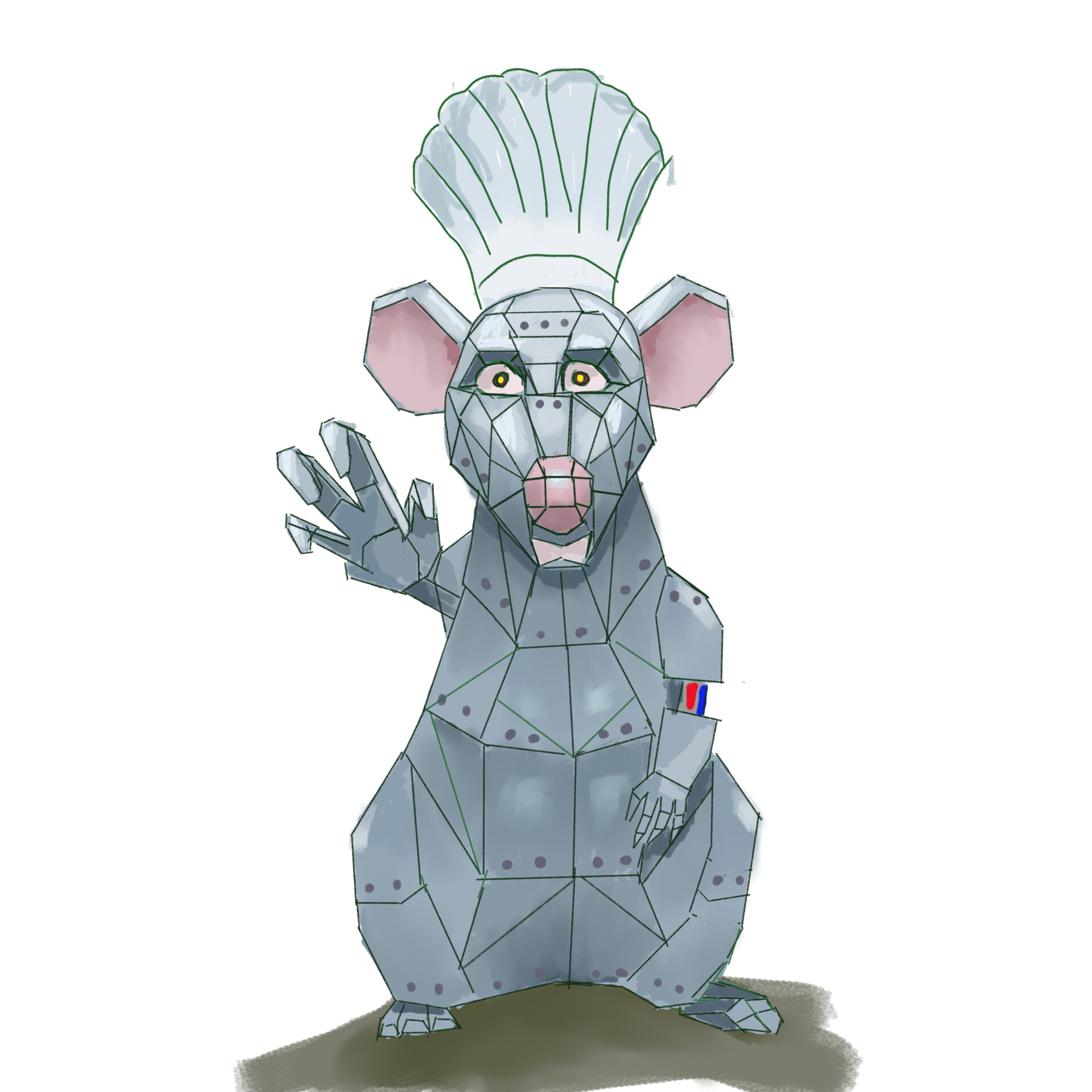 ArtStation - Robotic Ratatouille