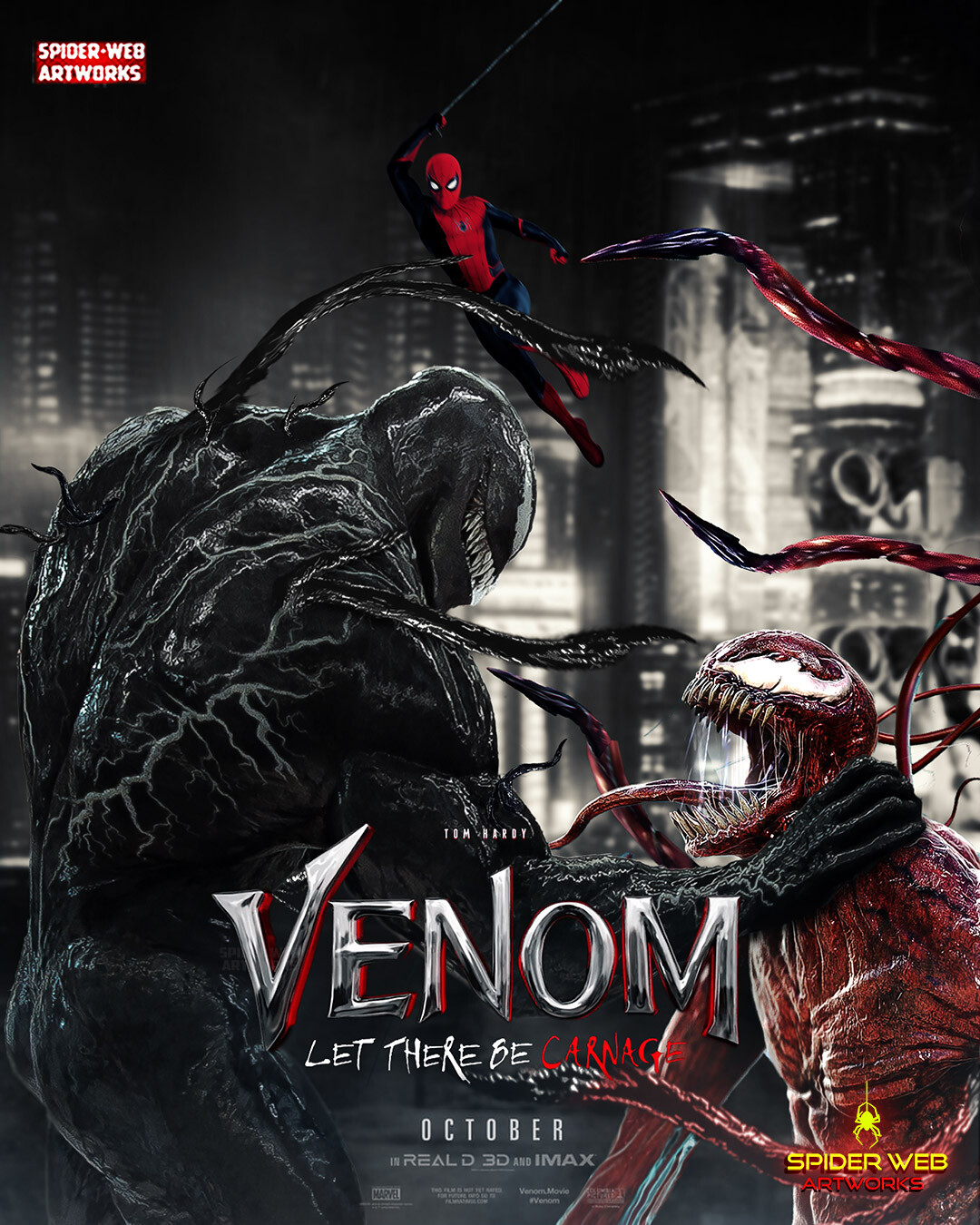 Artstation Venom 2 Let There Be Carnage Spider Web Artworks