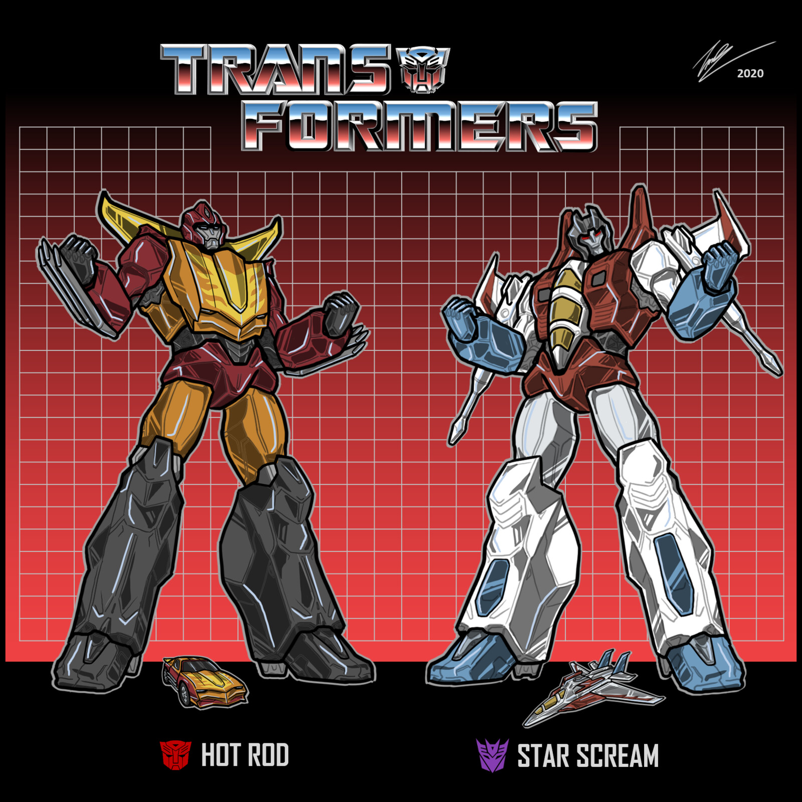 Hot Rod v Star Scream