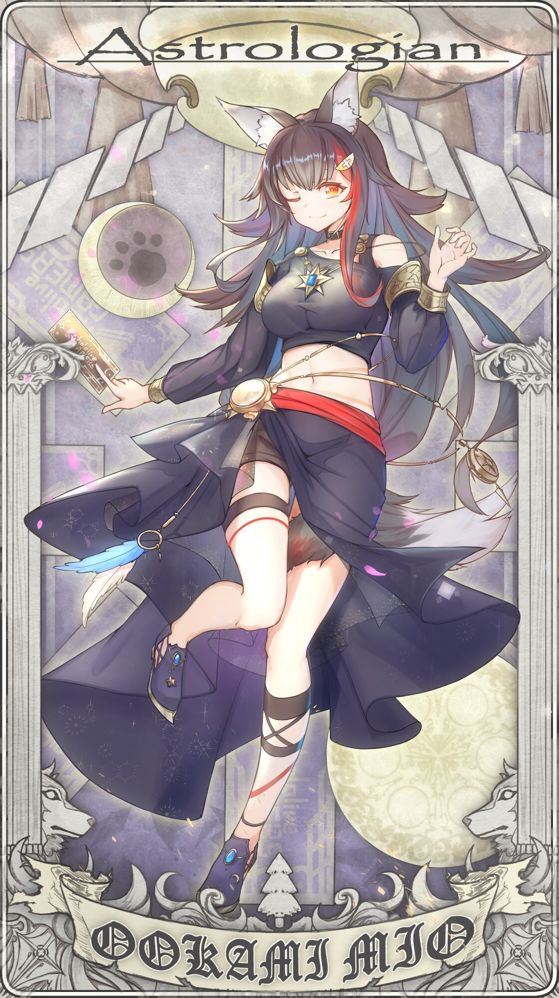 Artstation Astrologian X Ookami Mio Siert Chen Ookami mio (大神ミオ) is a female japanese virtual youtuber. astrologian x ookami mio siert chen
