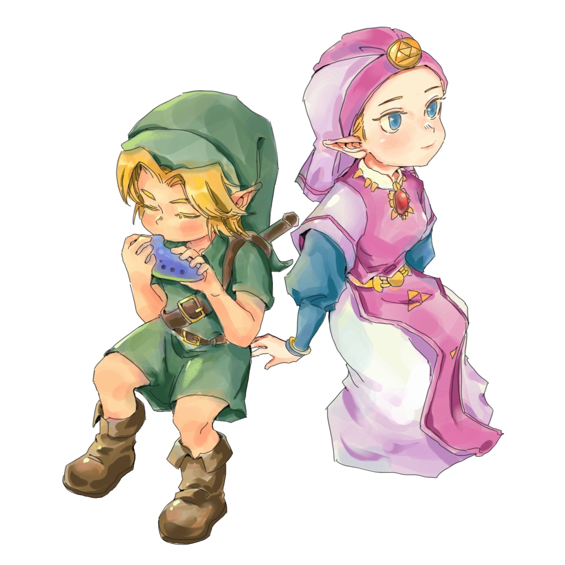 legend of zelda ocarina of time young link