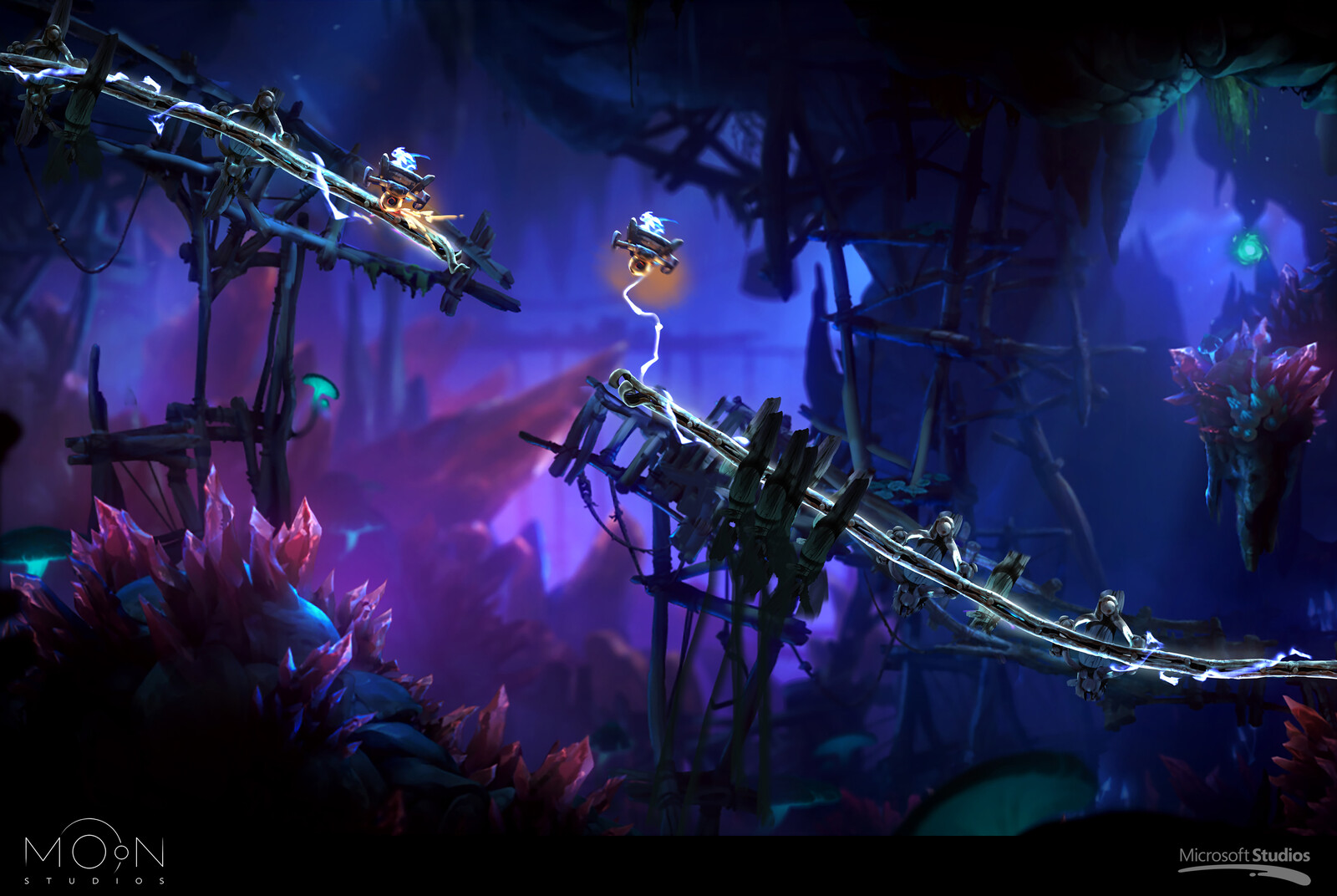 This one is mostly about the rails/cart design. The entire background/foreground has been dressed by our amazing art team.