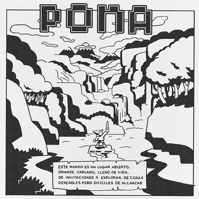 Pona - mini comic