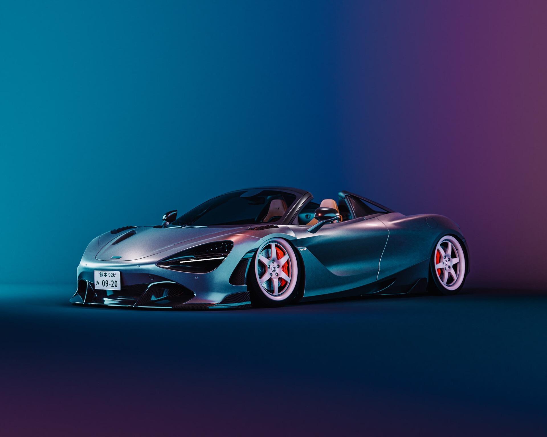 trestonchen - Mclaren 720S Spider with Voristeiner kit