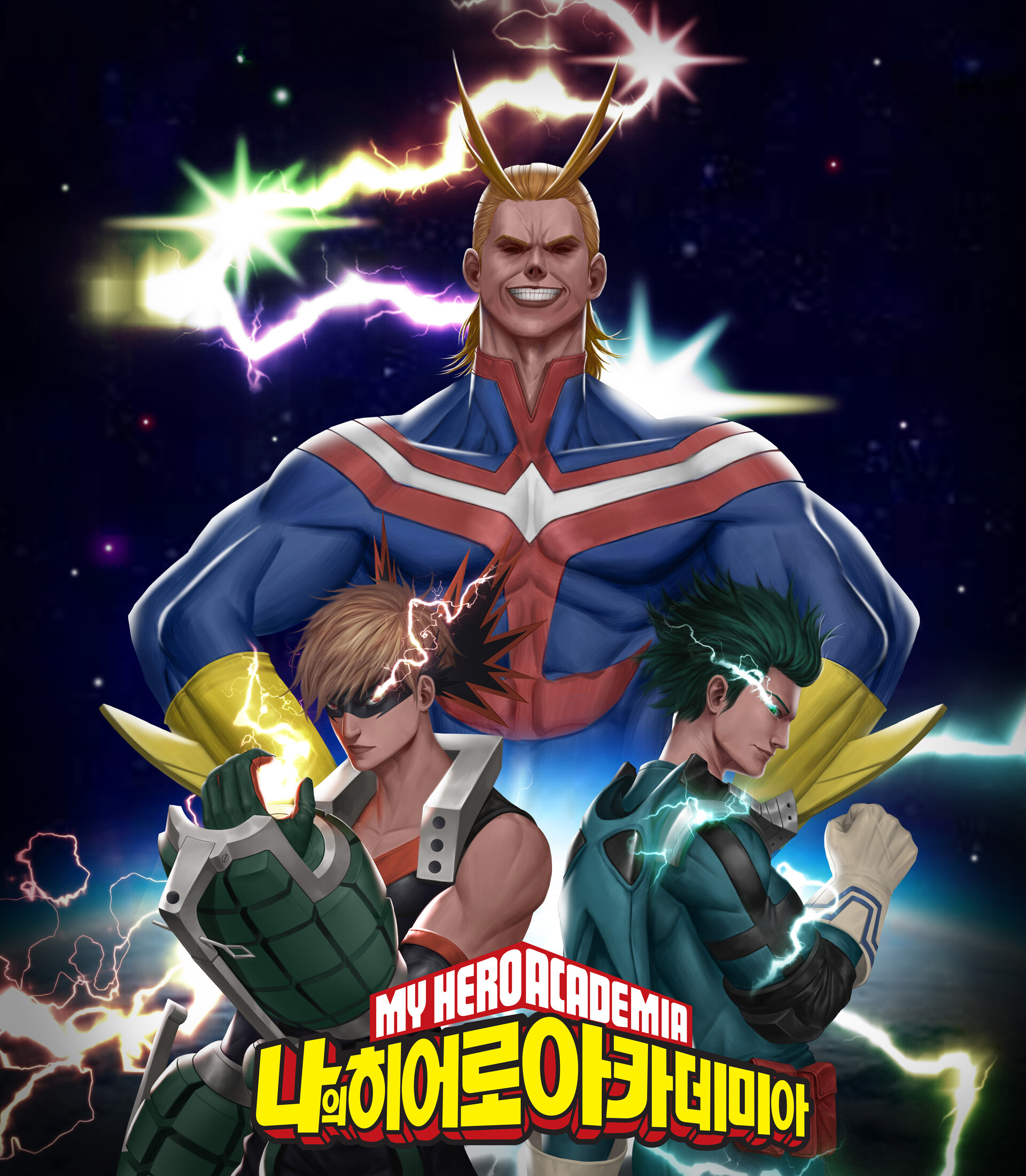 ArtStation - My hero academia fanart