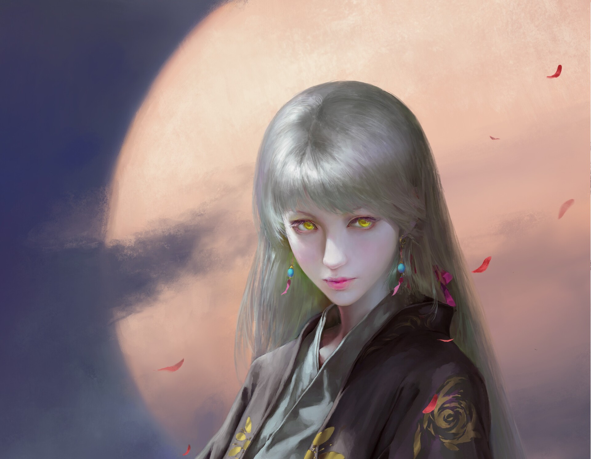 ArtStation 雪月花