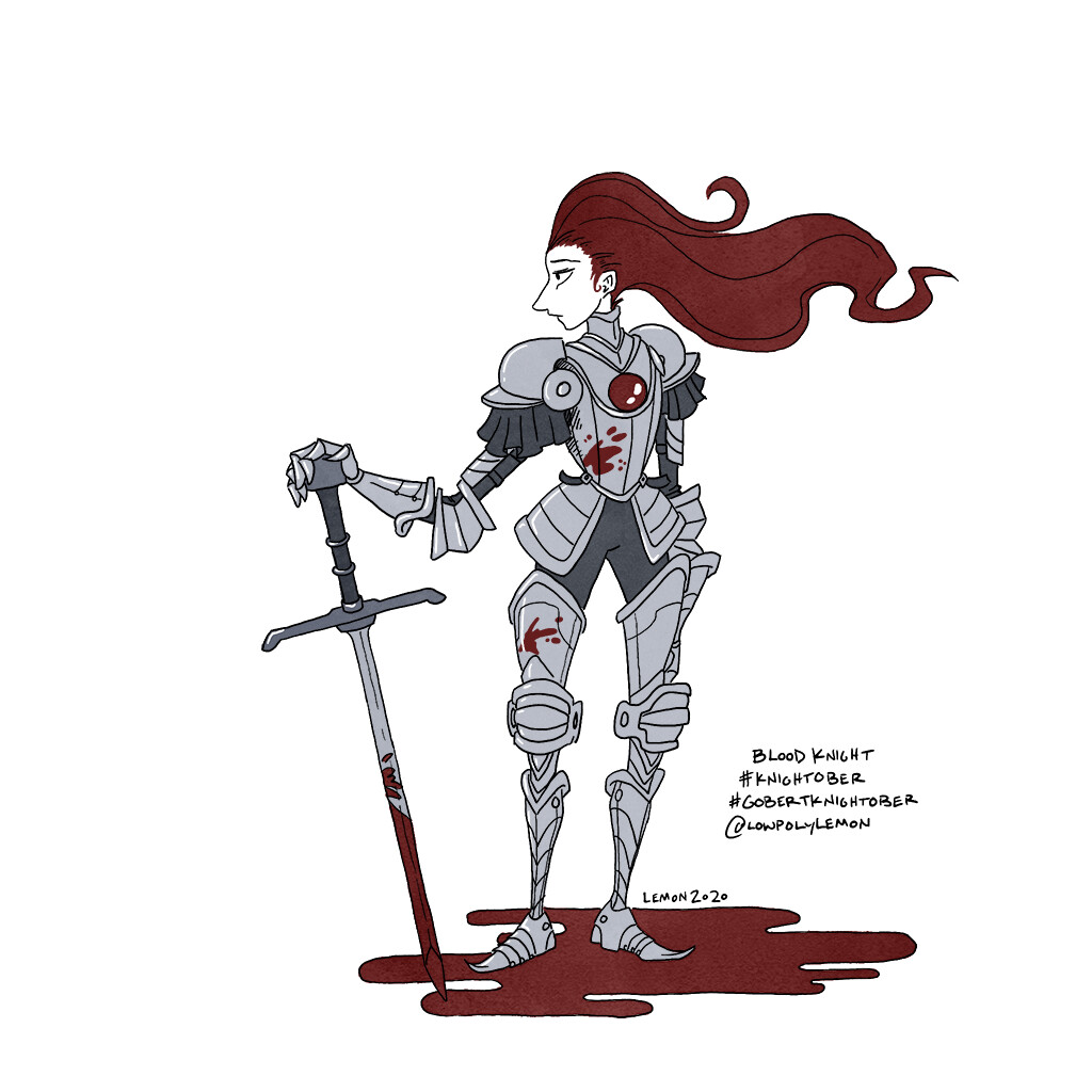 Prompt: Blood Knight