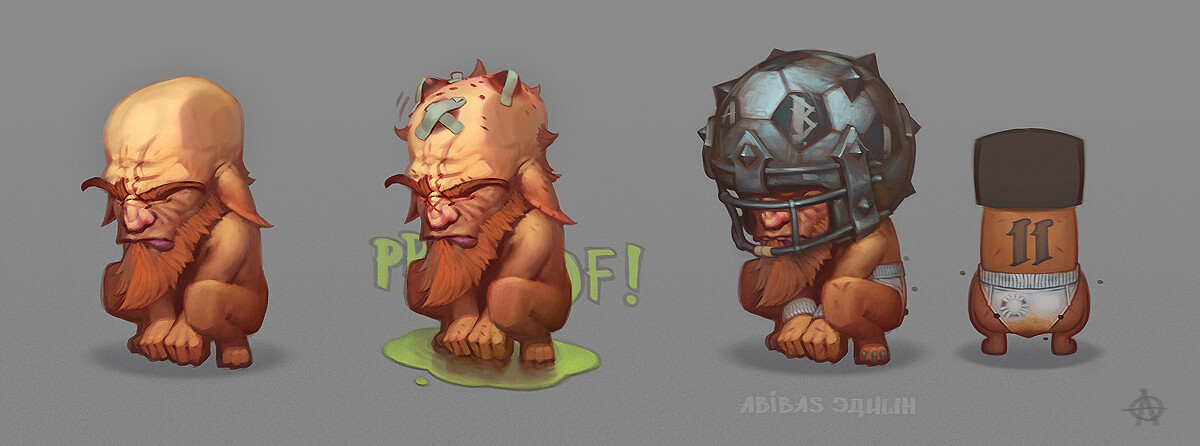 Living ball for Goblinoball (Ork's game)