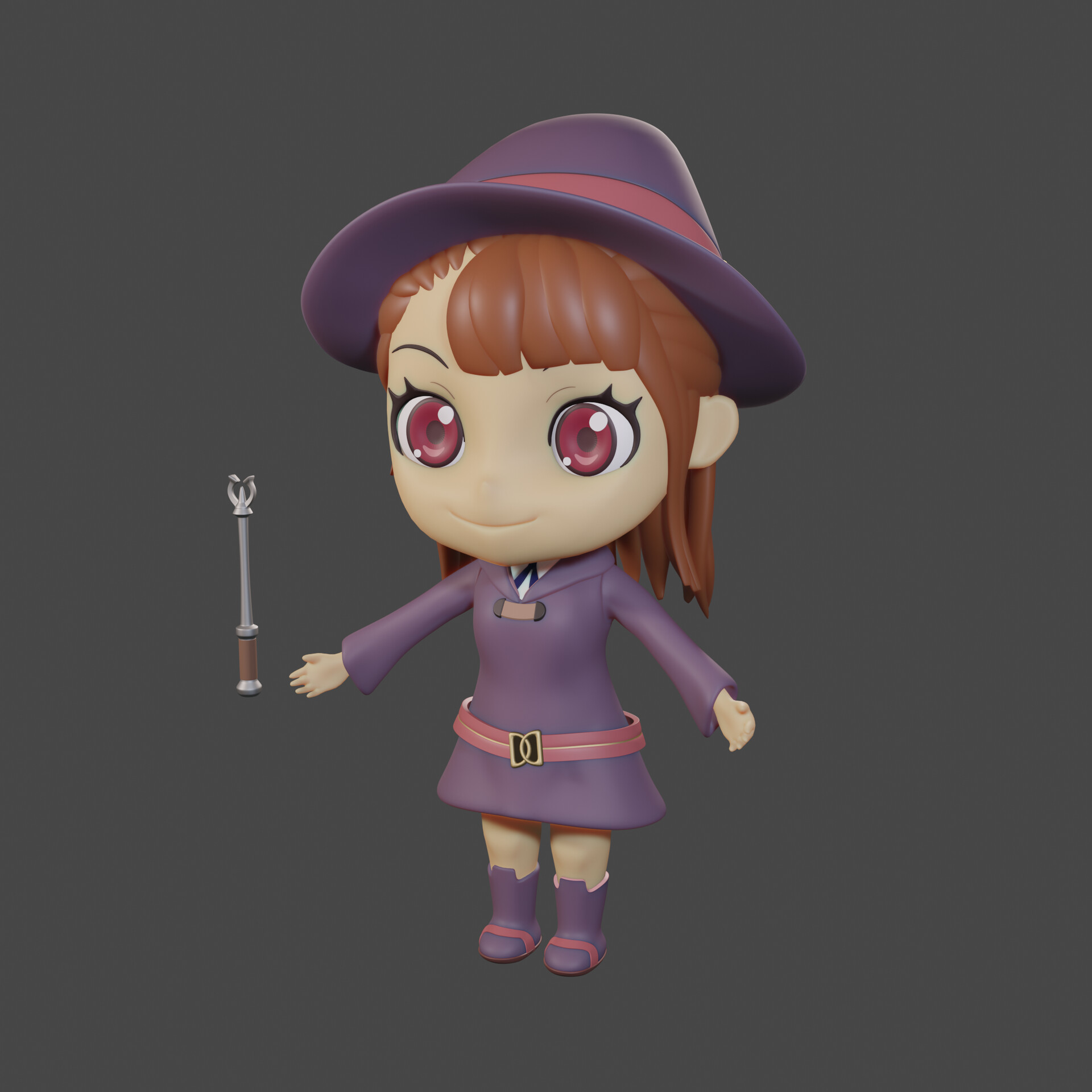 ArtStation - Akko (Nendoroid)