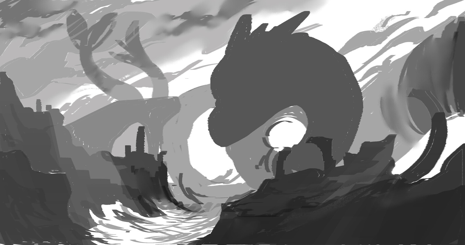 Grey tones thumbnail, to check the light and composition