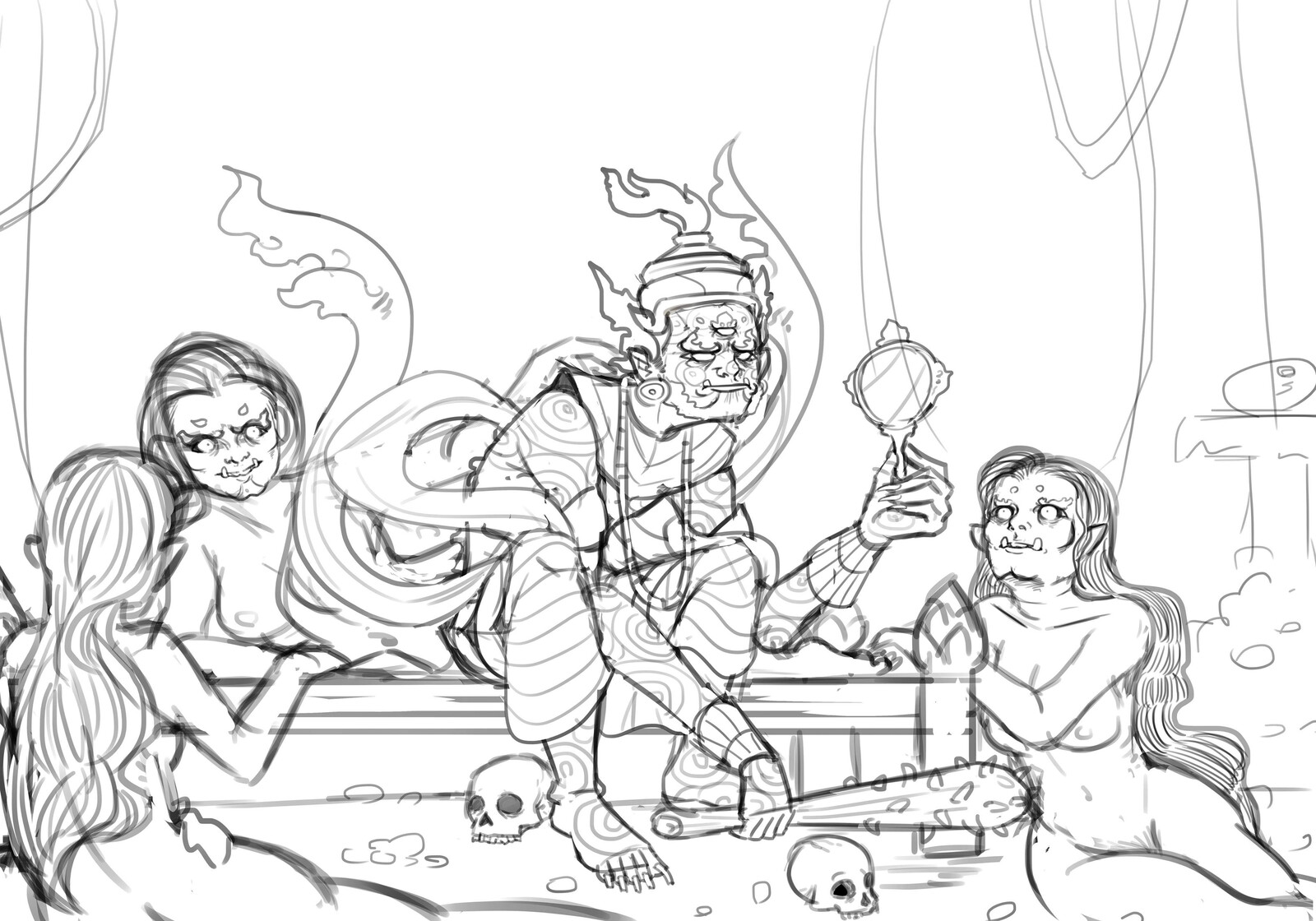 Self Esteem early Sketch