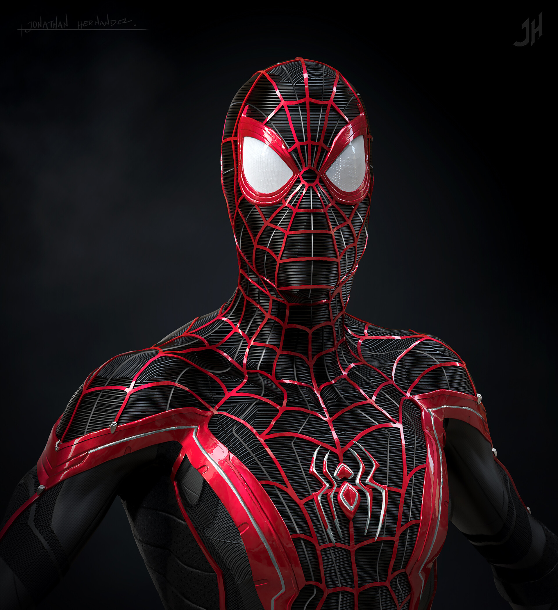 ArtStation - Spiderman Suit - Miles Morales