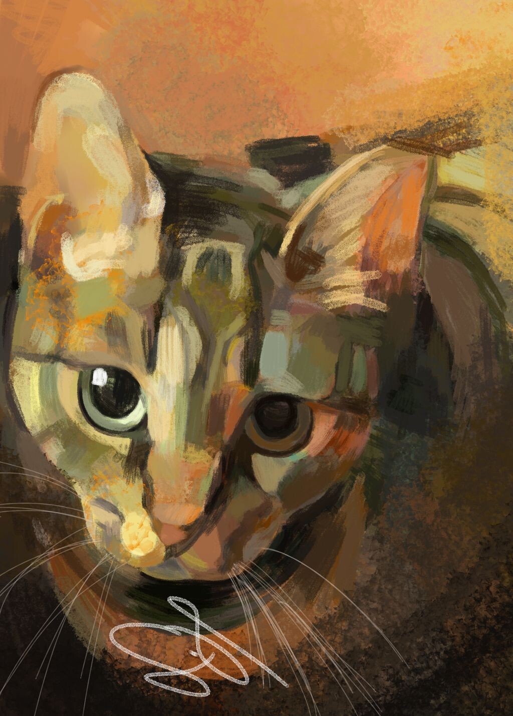 ArtStation - Cat art