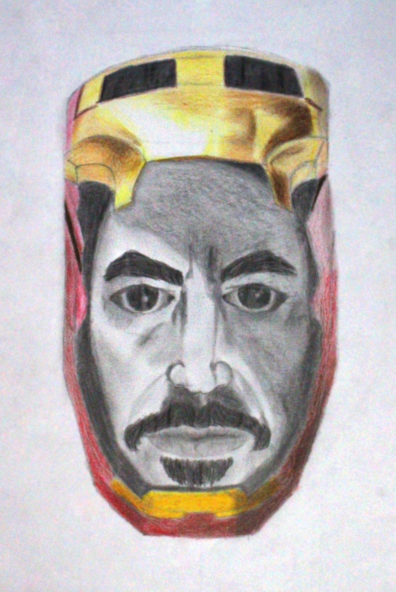 Amazon.com: Marvel Iron Man Face Wood Stamp : Arts, Crafts & Sewing