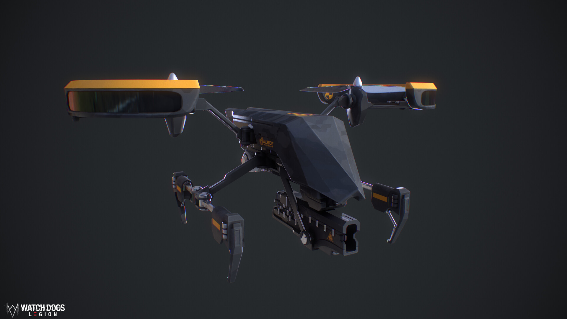 Michael Penta Watch Dogs Legion Chase Drone