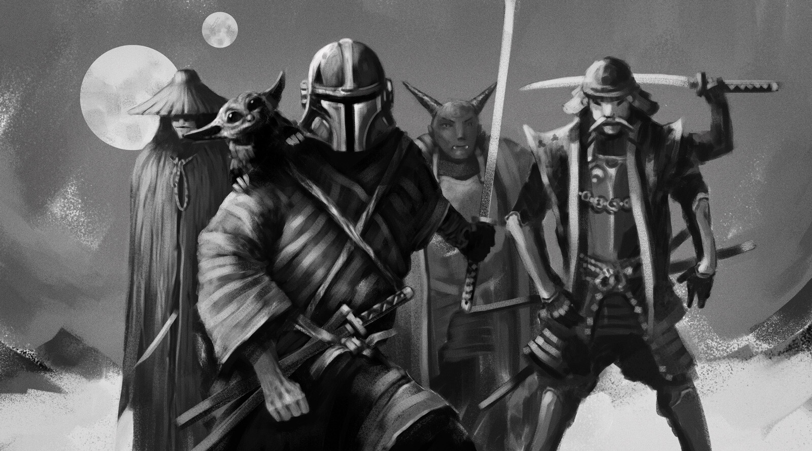 Mandalorian fan art.