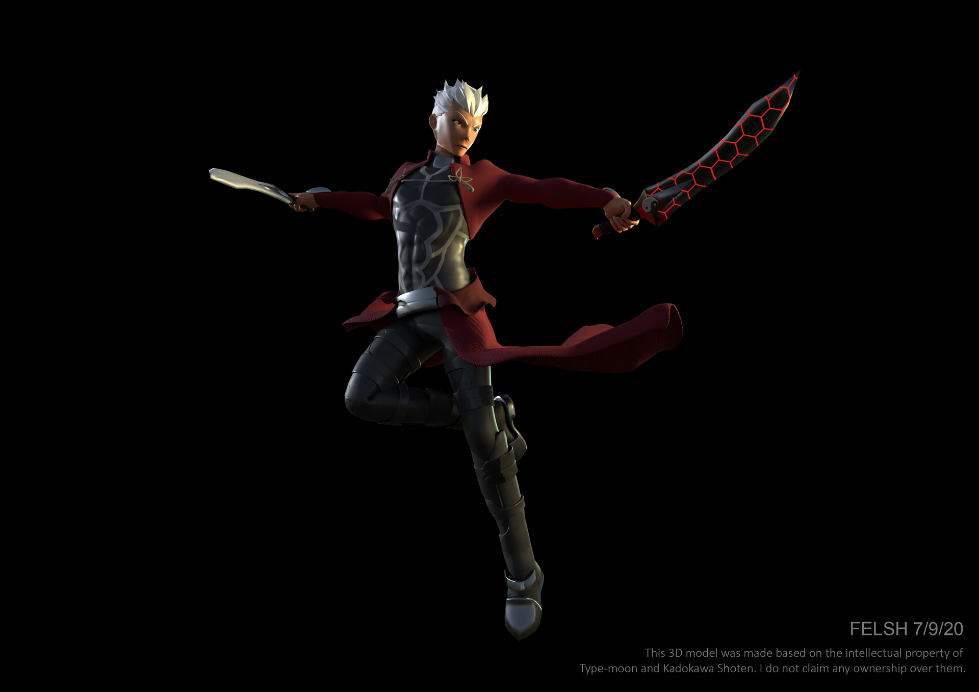 ArtStation - Archer from Fate/Stay Night
