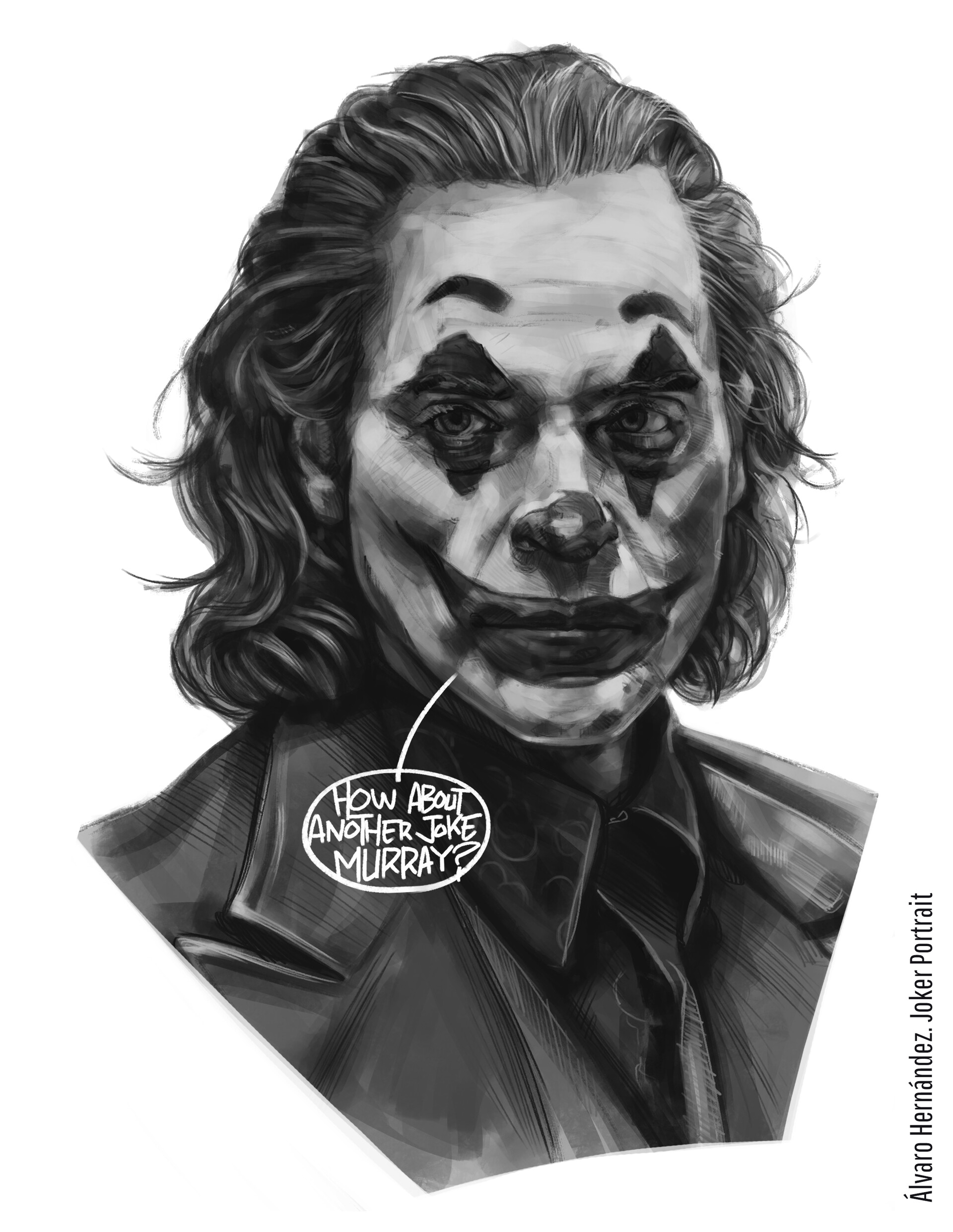 Artstation Joker Comic Art Sketch