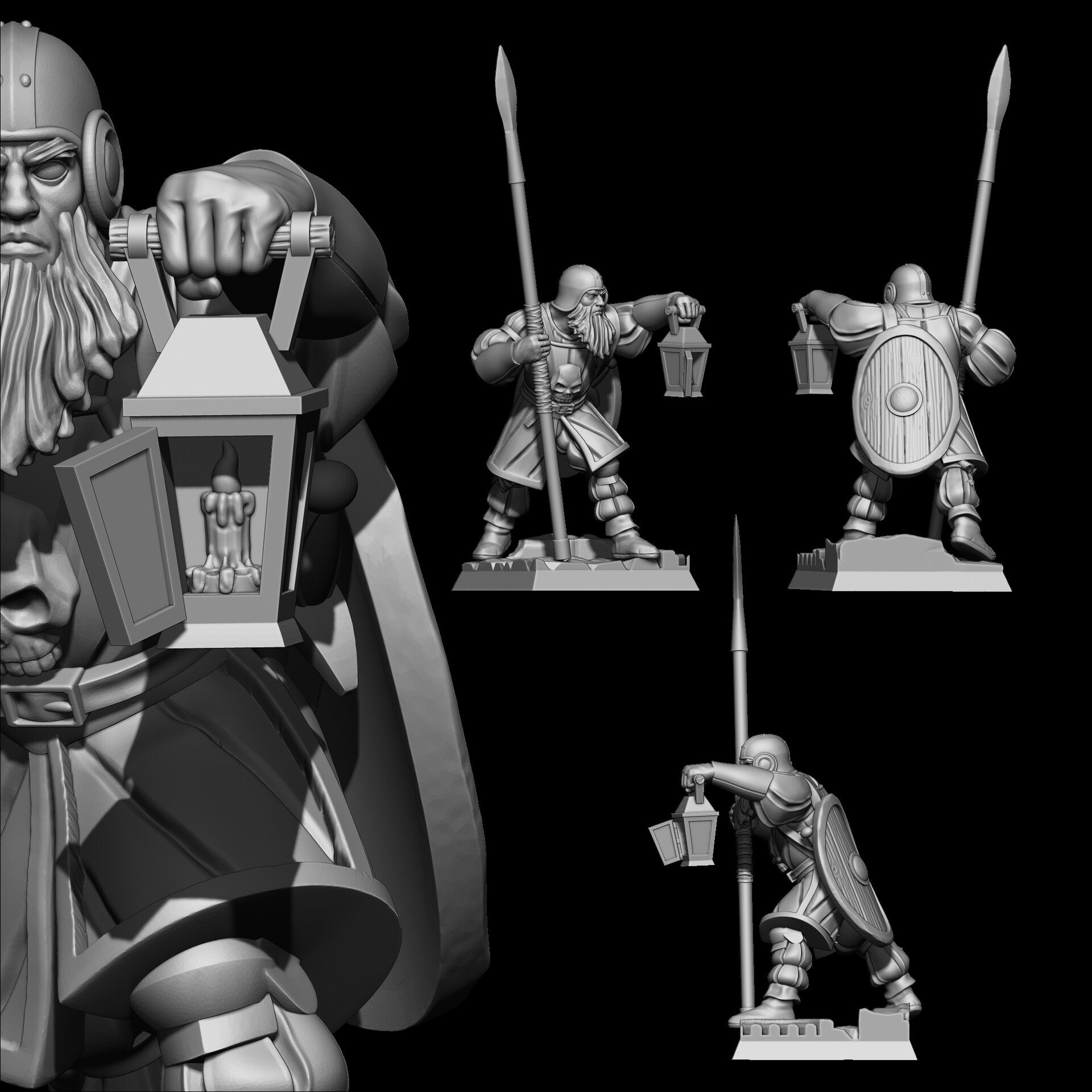 Mario García (GreySculptor) Wolf Warband 2