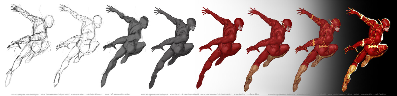 The Flash #763 process