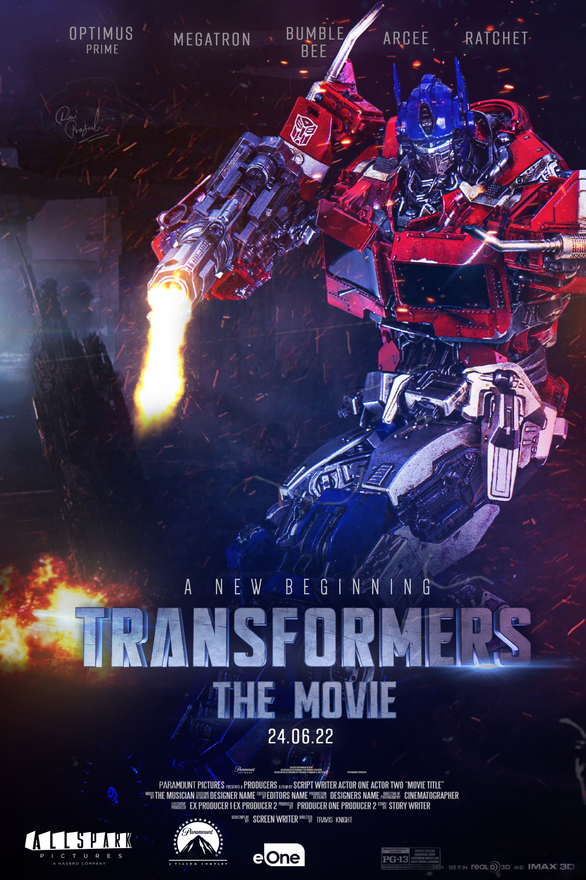 Transformers 1 Poster