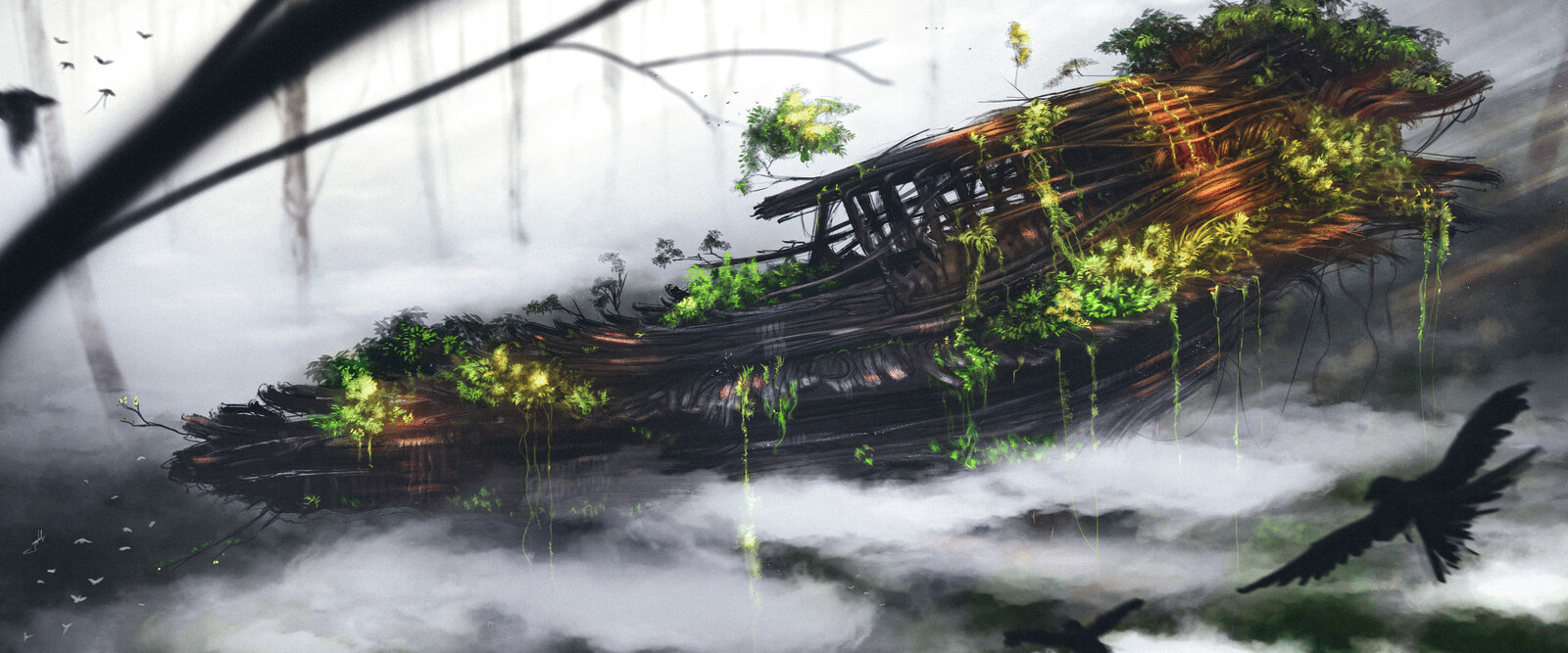 Forest ship