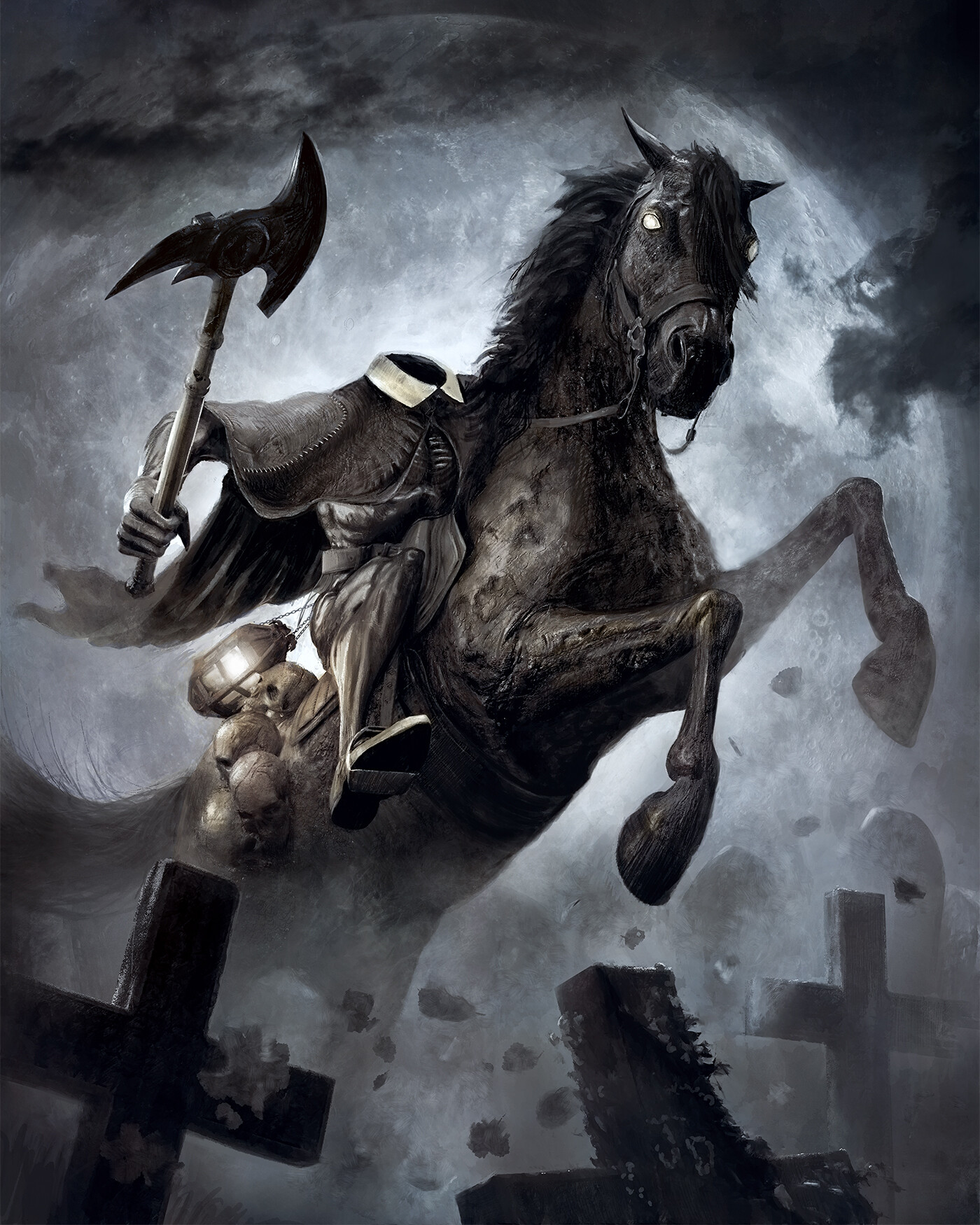 ArtStation - Headless Horseman