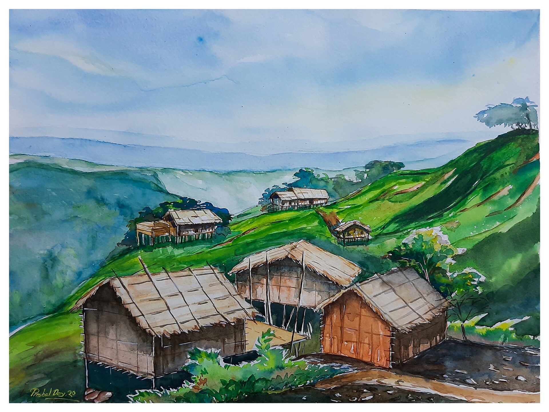 ArtStation Watercolour_painting