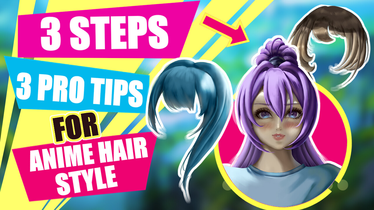 IRouji ☆ - Tutorial How to paint Anime HairStyle