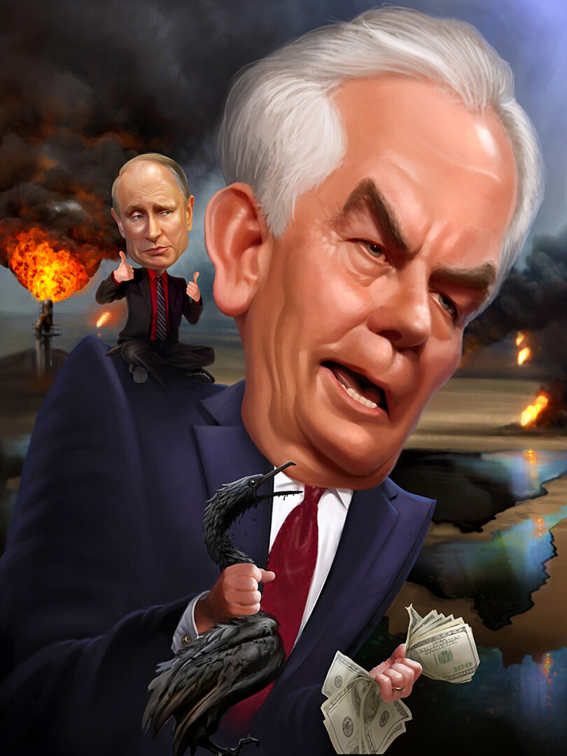 T-Rex Tillerson and Jimmy Putin