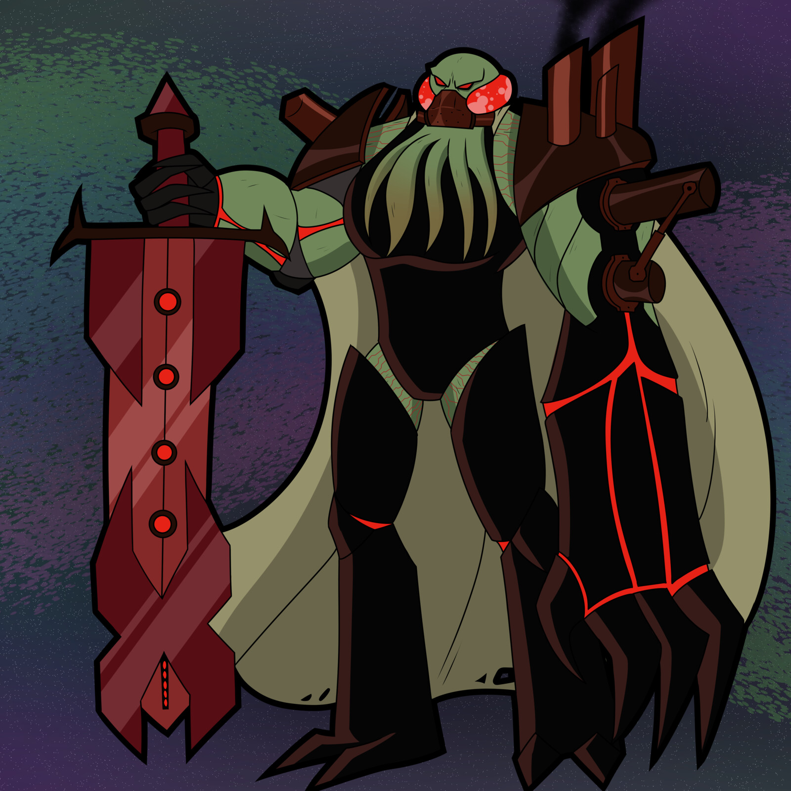 Vilgax Redesign Fanart Zackery Lowery Artstation It doesn't look like the character you're making fanart of. vilgax redesign fanart zackery