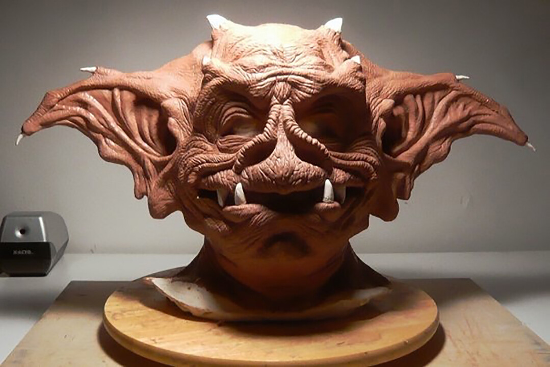 Halloween Mask: Clay Sculpt on Plaster Life Cast