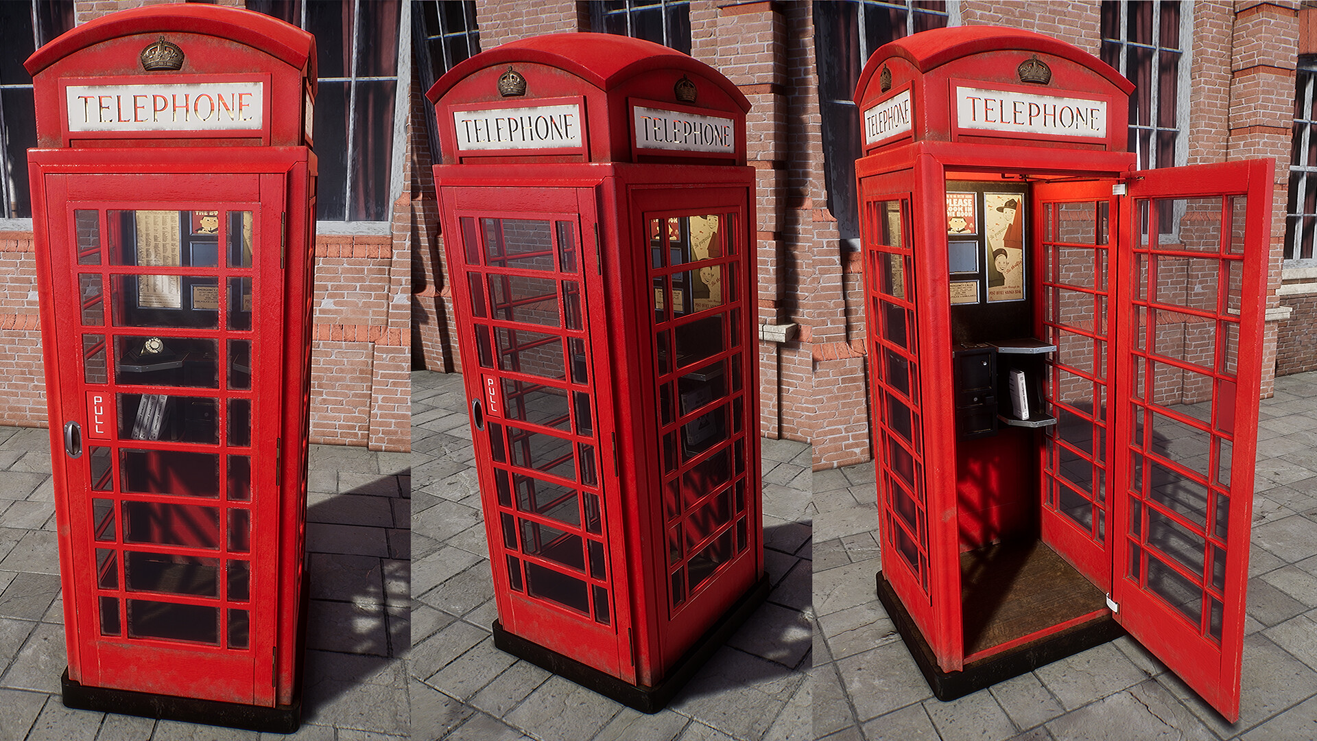 Artstation British K6 1930s Phonebox Ben Cooney Artstation British K6 1930s Phonebox Ben Cooney