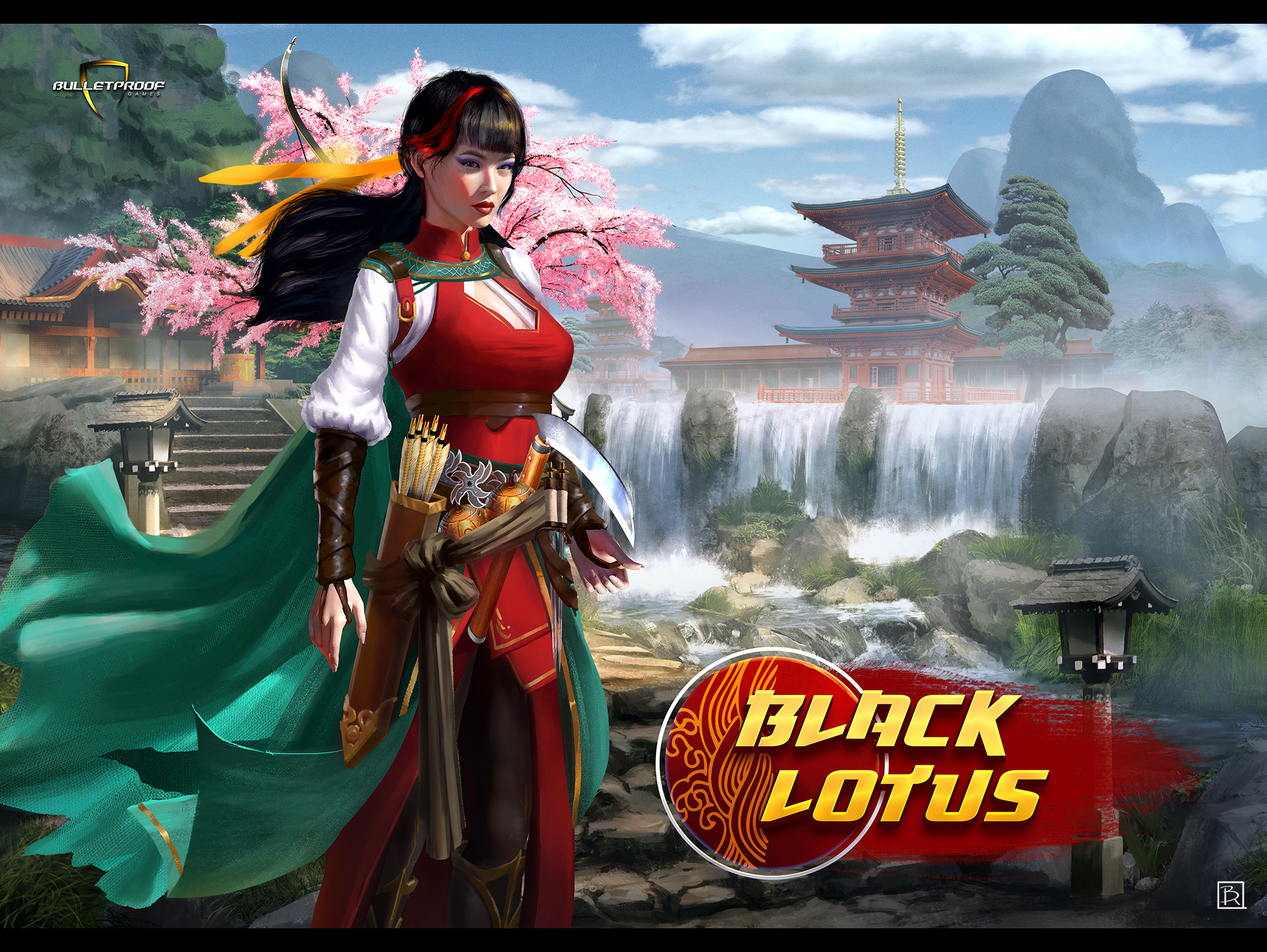 Bartek Roczniak Artist Illustrator Concept Artist Black Lotus Slot Game Character