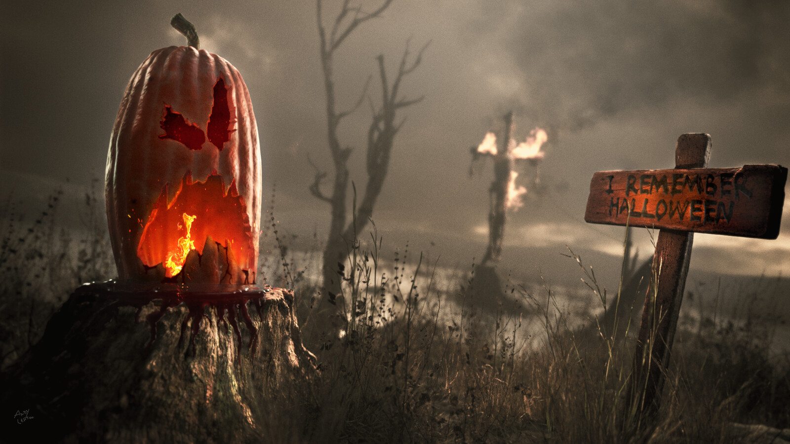 "I remember Halloween" 