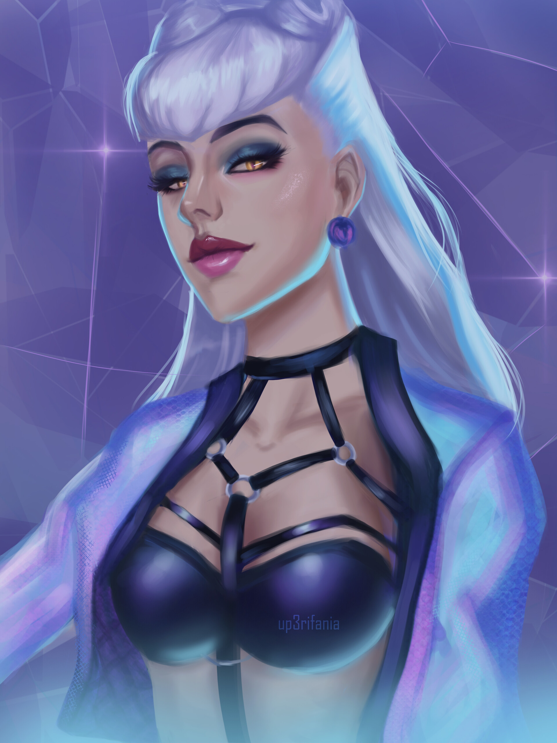 Artstation Evelynn K Da All Out Fanart League Of Legends Ivanna Nagul