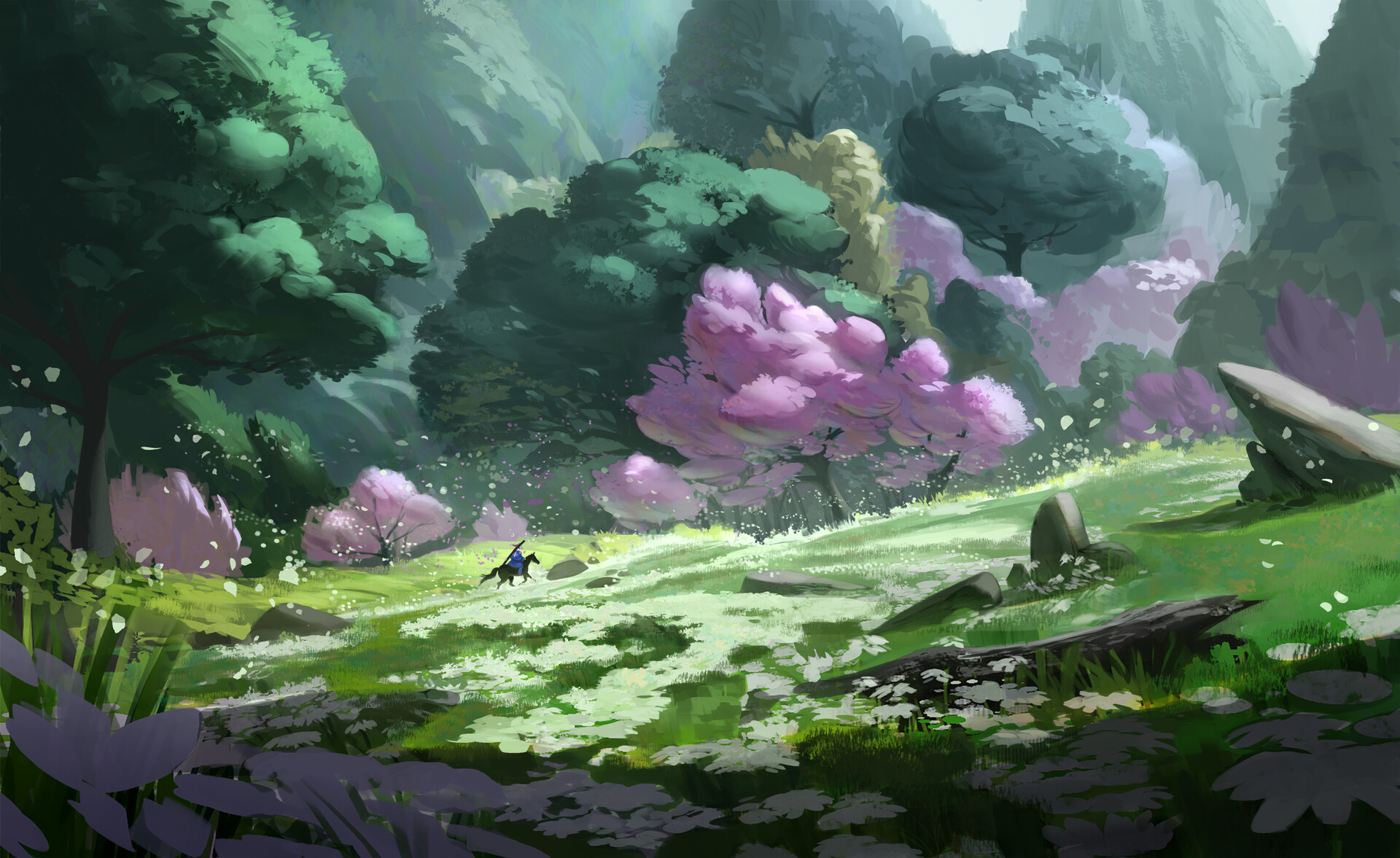 ArtStation Flower Field