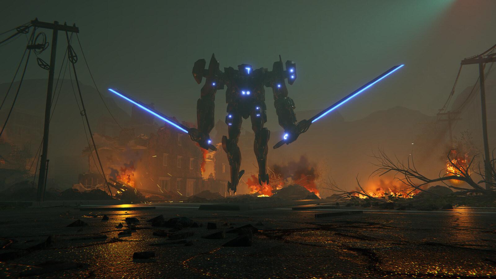 Mech Runner VR Preview - Unity HDRP