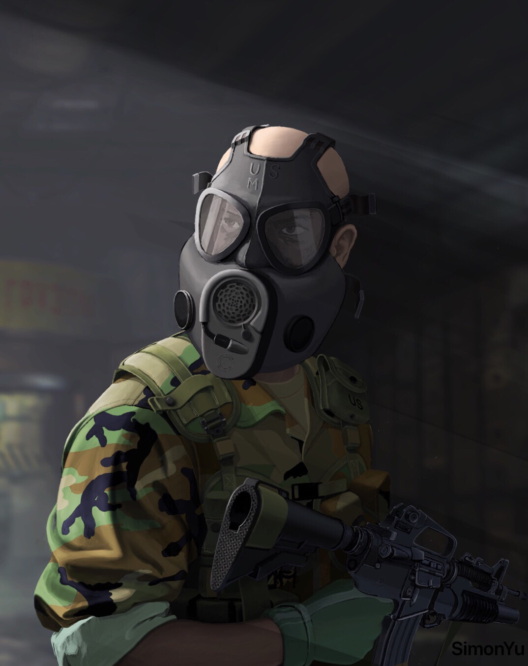 m17 gas mask