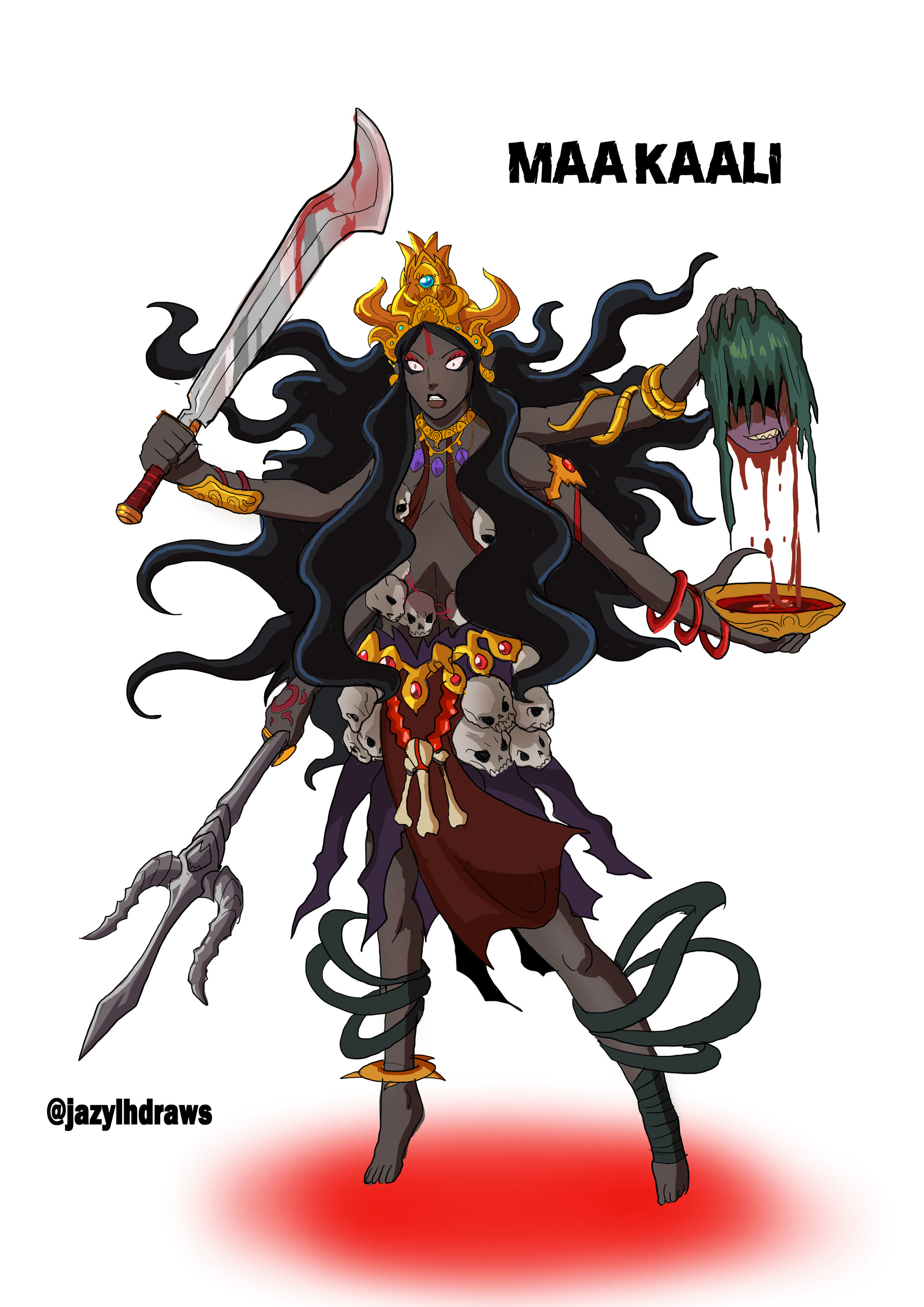 ArtStation - Maa Durga Character Art
