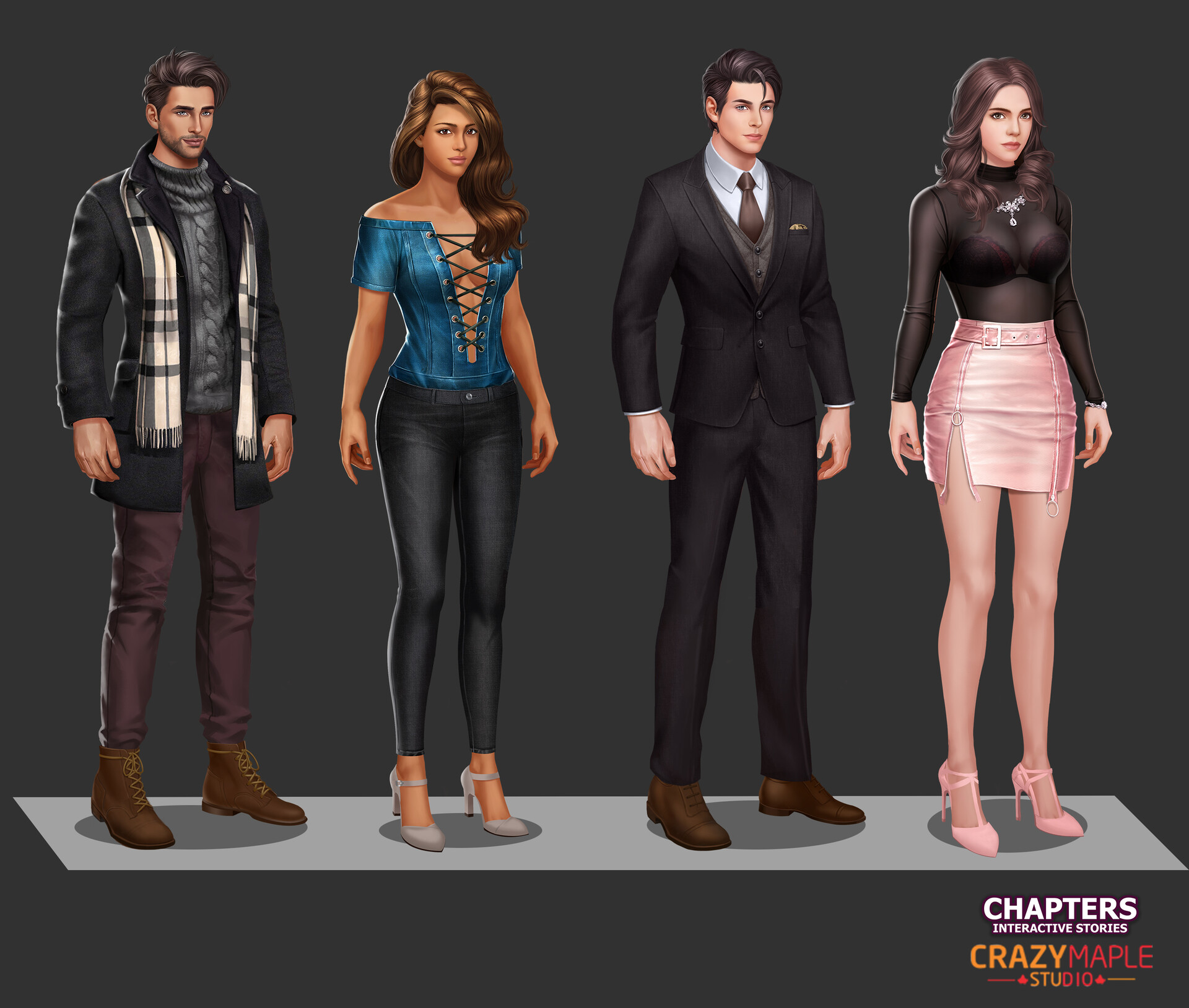 Chapters interactive sales stories